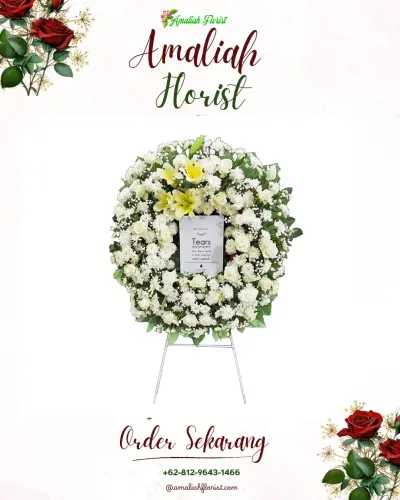 Krans Bunga Duka Cita di Pododadi